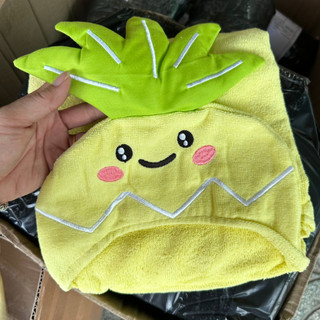 KHĂN CHOÀNG HÌNH TRÁI DỨA CHO BÉ 50CMx50CM