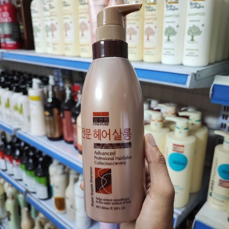 Cặp dầu gội dầu xả hàn quốc FinePure Korea Organic Repair 800ml CHÍNH HÃNG - Siêu mềm mượt