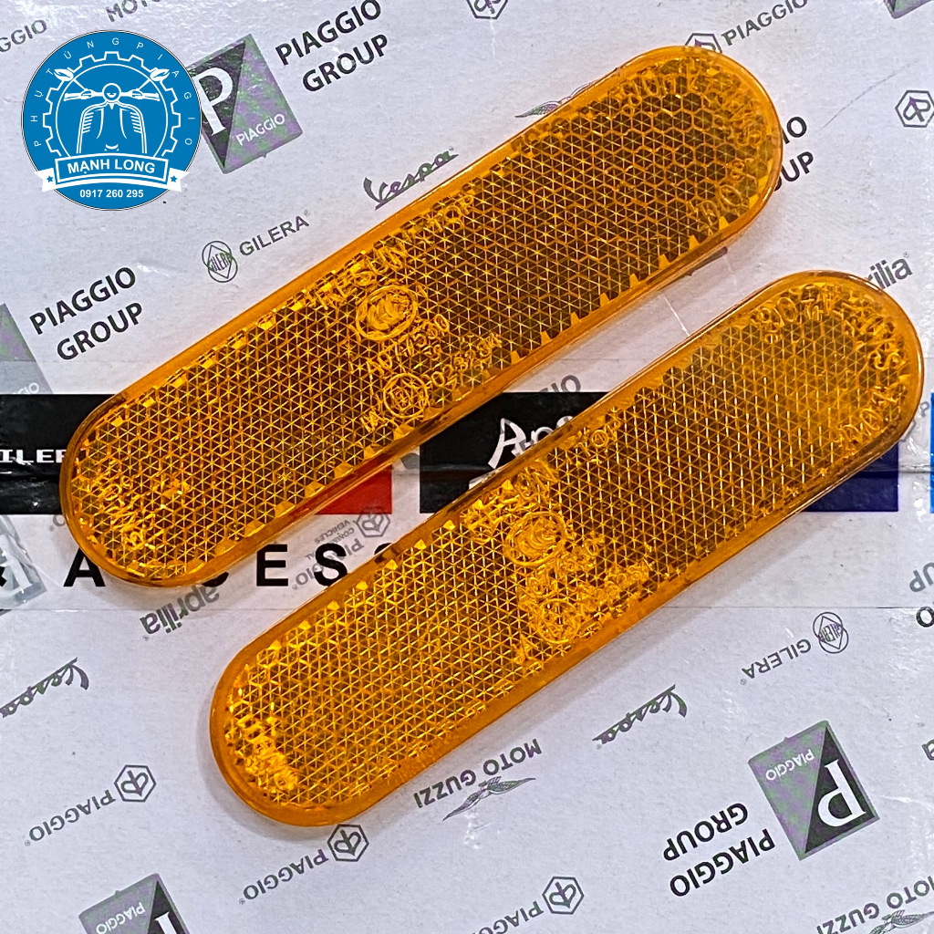 Phản quang màu vàng Piaggio - Vespa