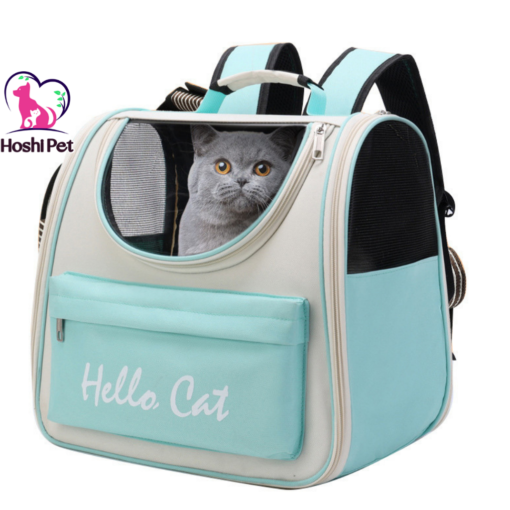 Balo cho mèo chó thú cưng size lớn HelloCat Hoshi Pet BL12