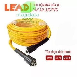 Dây rửa xe, dây phun xịt áp lực cao LEAD, dùng cho máy xách tay mini...