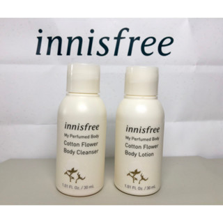 Combo Sữa Tắm Và Dưỡng Thể Nước Hoa Innisfree Hương Hoa Bông 30ml
