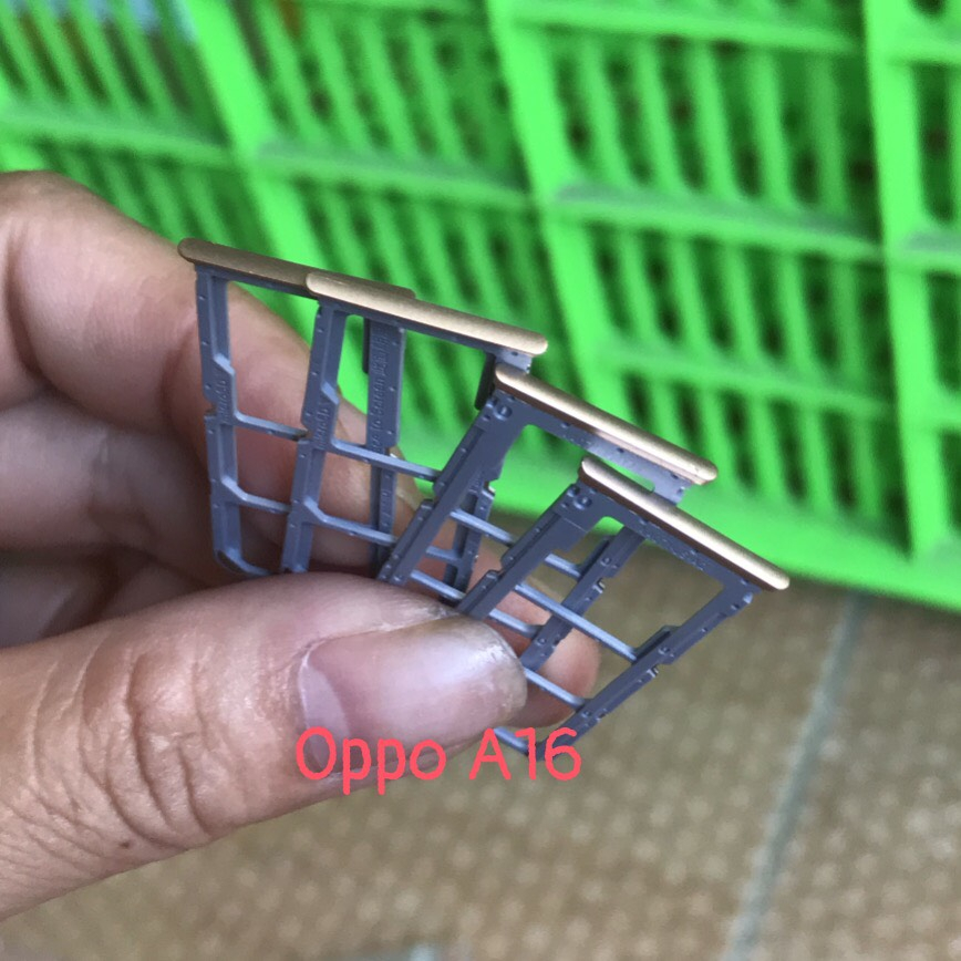 Khay sim oppo A16 zin new
