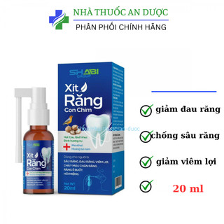 Xịt sâu răng con chim giảm tình trạng đau buốt răng, giảm hôi miệng – Lọ 20ml