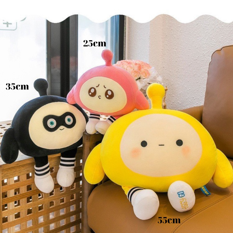 Gấu bông Nhóc Bánh Trứng nhún nhảy nhiều kích thước