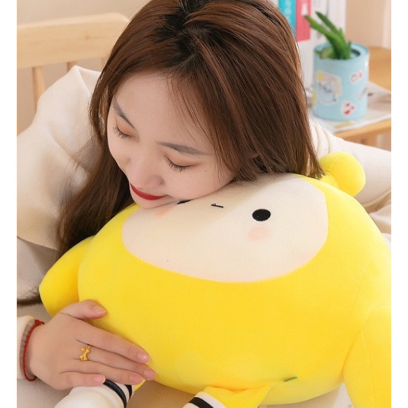 Gấu bông Nhóc Bánh Trứng nhún nhảy nhiều kích thước
