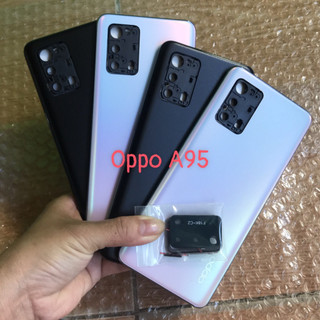 Bộ vỏ Điện thoại Oppo A95 4G zin kèm khe sim cụm kính camera,nút bấm >