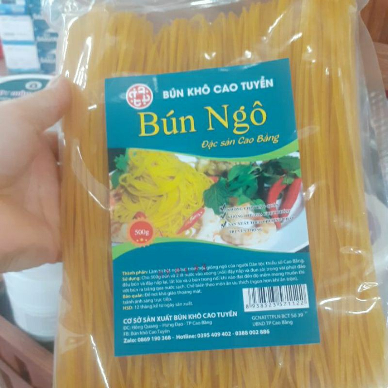 Bún ngô Cao Bằng - gói 0.5kg