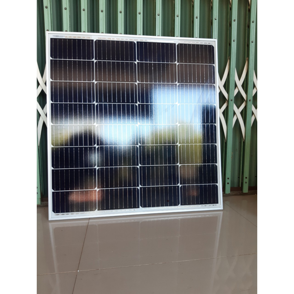 Tấm pin năng lượng mặt trời 100w mono 9bb