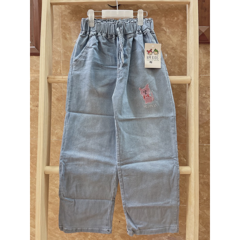 Quần jean Xuông Đại cồ cho bé gái 25-45kg