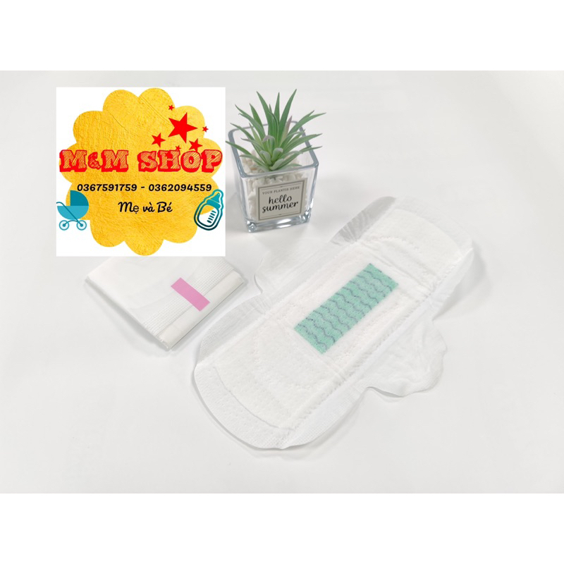 1 gói Băng vệ sinh Napee ngày 24cm 10 miếng/gói siêu mỏng, siêu thấm hút, Anion chip kháng khuẩn