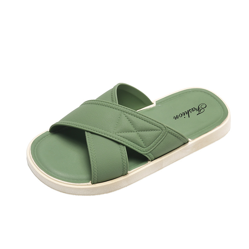 Dép nữ quai ngang chữ X thời trang ulzzang Hàn Quốc đi cực êm chân phong cách đơn giản dễ phối đồ mang đi du lịch TH-79