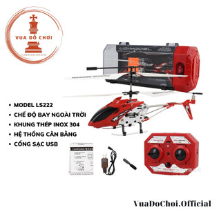 Máy bay điều khiển từ xa khung thép - 3,5 kênh - ls222