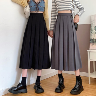 Chân váy xếp ly dài