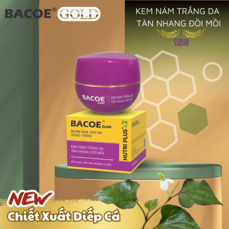 KEM BACOE NÁM TRẮNG DA TÀN NHANG ĐỒI MỒI