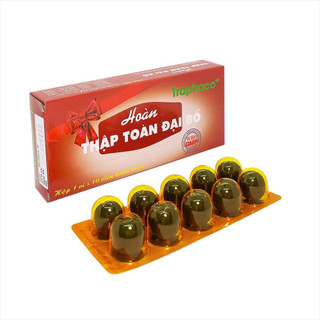 Viên uống hoàn thập toàn đại bổ Traphaco bồi bổ khí huyết, suy nhược cơ thể