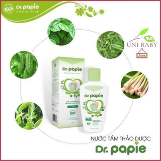 Nước Tắm Gội Thảo Dược Cho Bé Dr Papie Thành Phần Tự Nhiên Hàng Chính Hãng