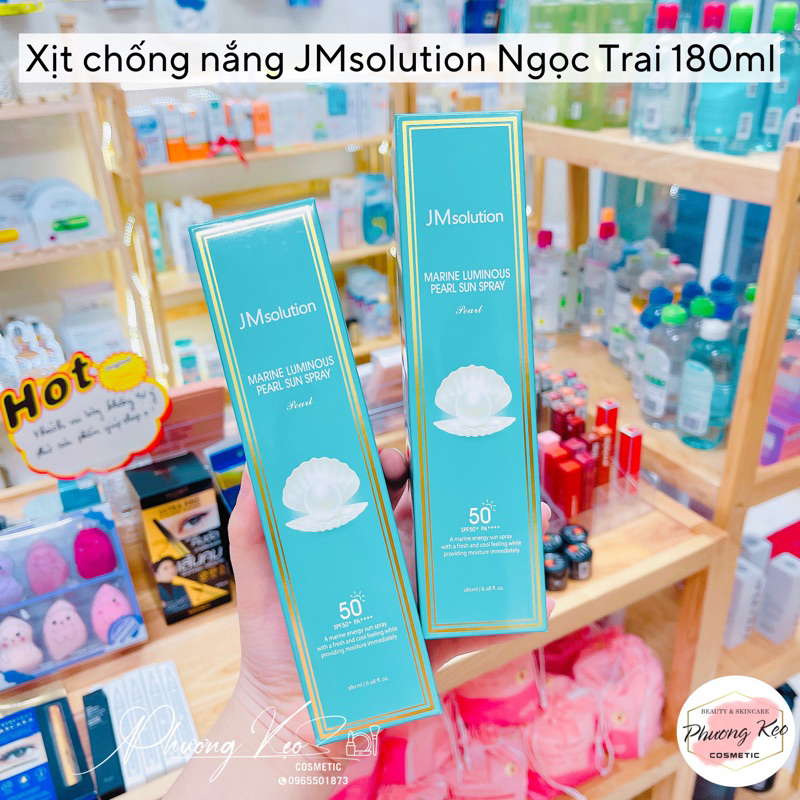 Xịt chống nắng JM Solution 180ml