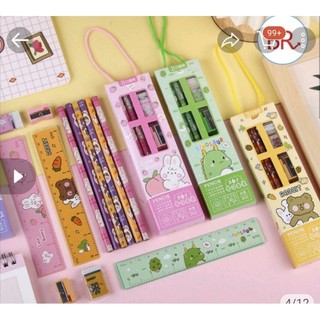 Dụng cụ học tập 5 món quà tặng siêu xinh