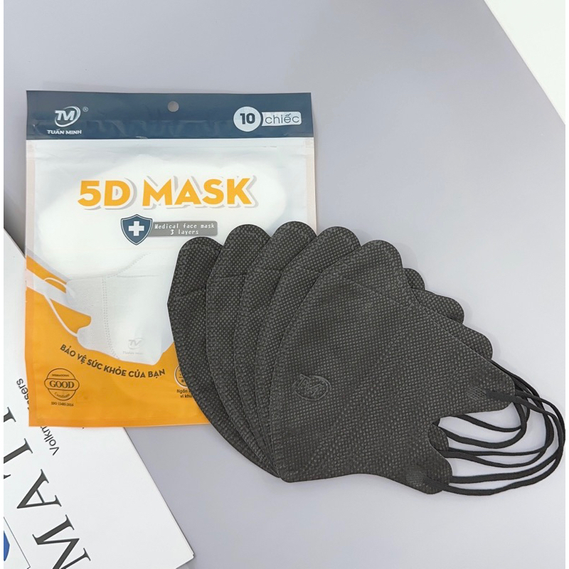 Khẩu trang 5D Mask dày dặn , kháng khuẩn