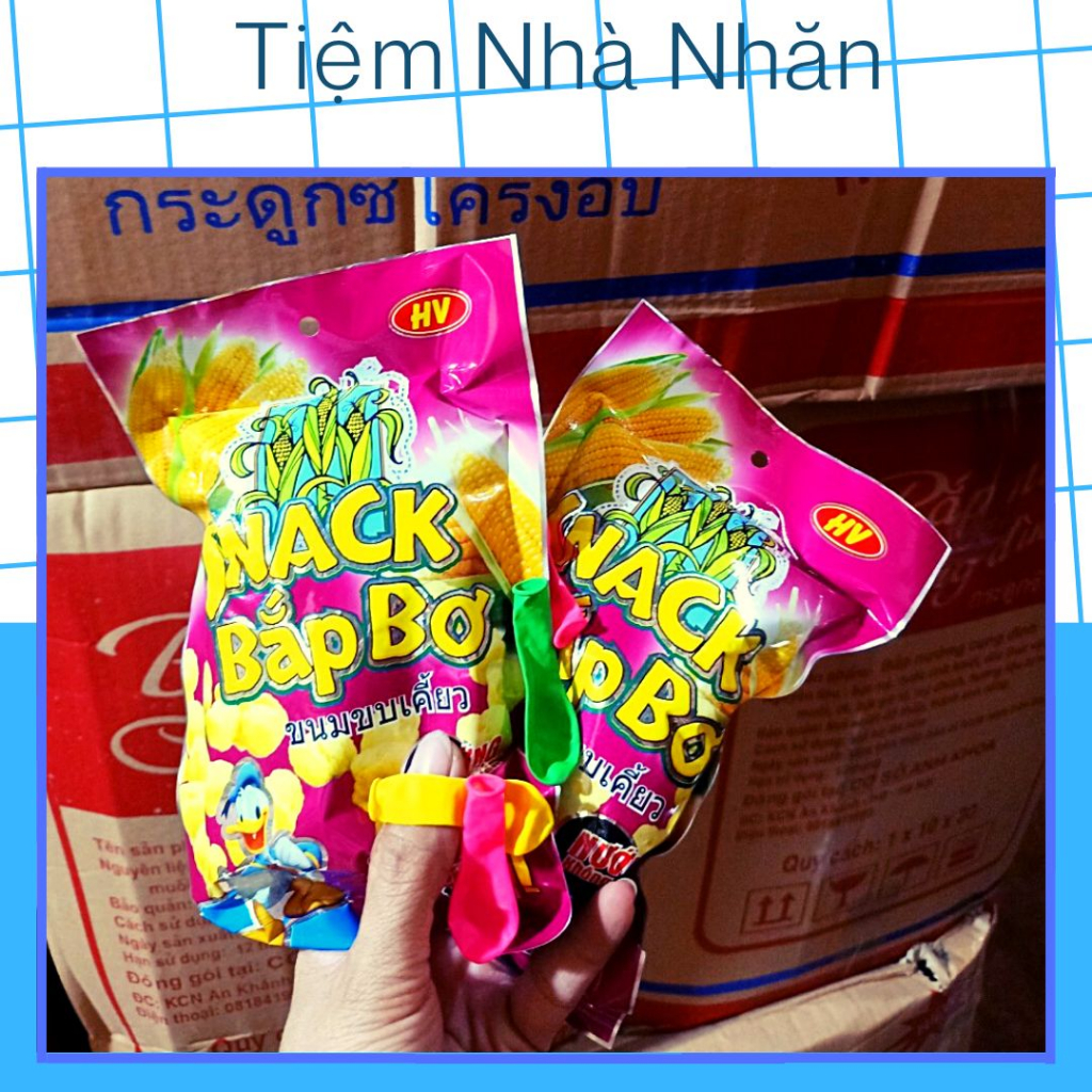 Snack bắp nướng gói 20g