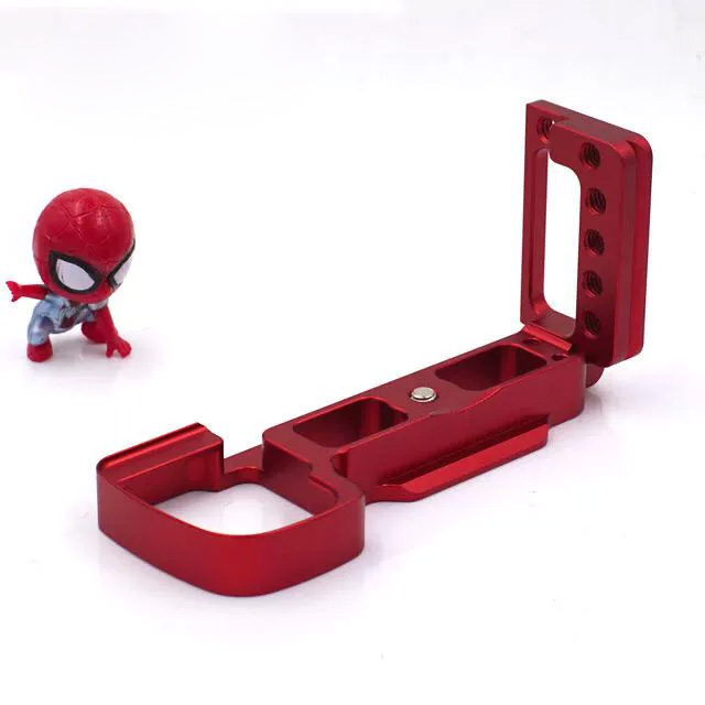 L-Plate SONY A6500 A6400 A6300 A6100 A6000 | Lplate bracket báng tay cầm giá đỡ đế thép khung bảo vệ handcase hand grip