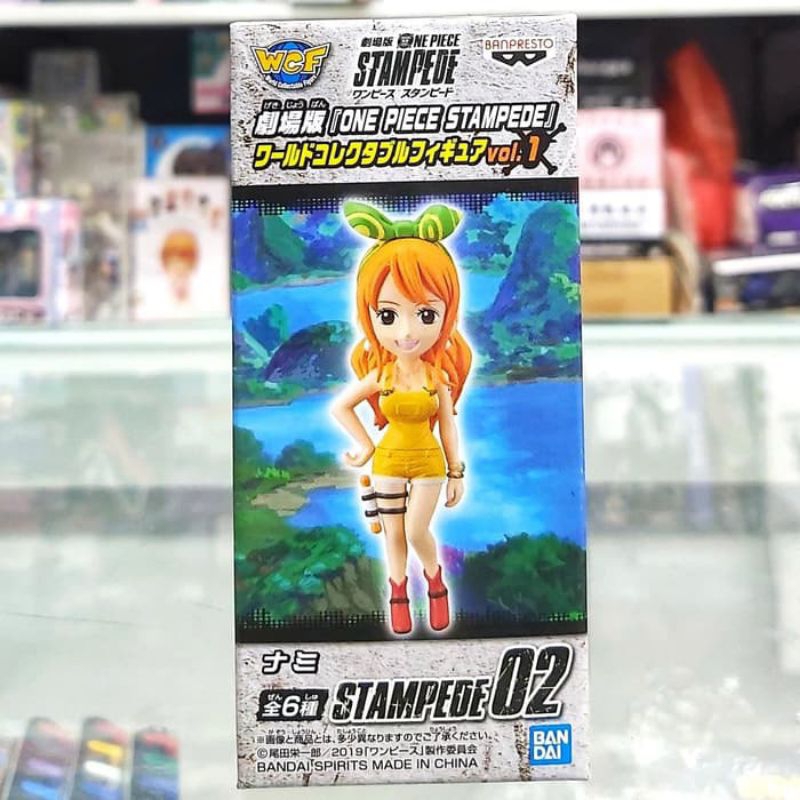 Mô hình One Piece - Nami WCF Stampede  chính hãng NEW