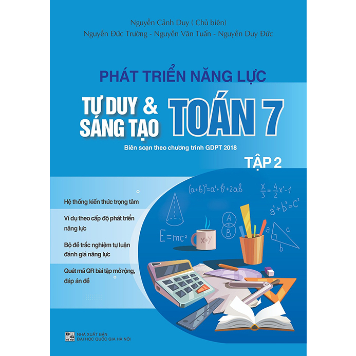 Sách - Phát triển năng lực tư duy và sáng tạo Toán 7 tập 2