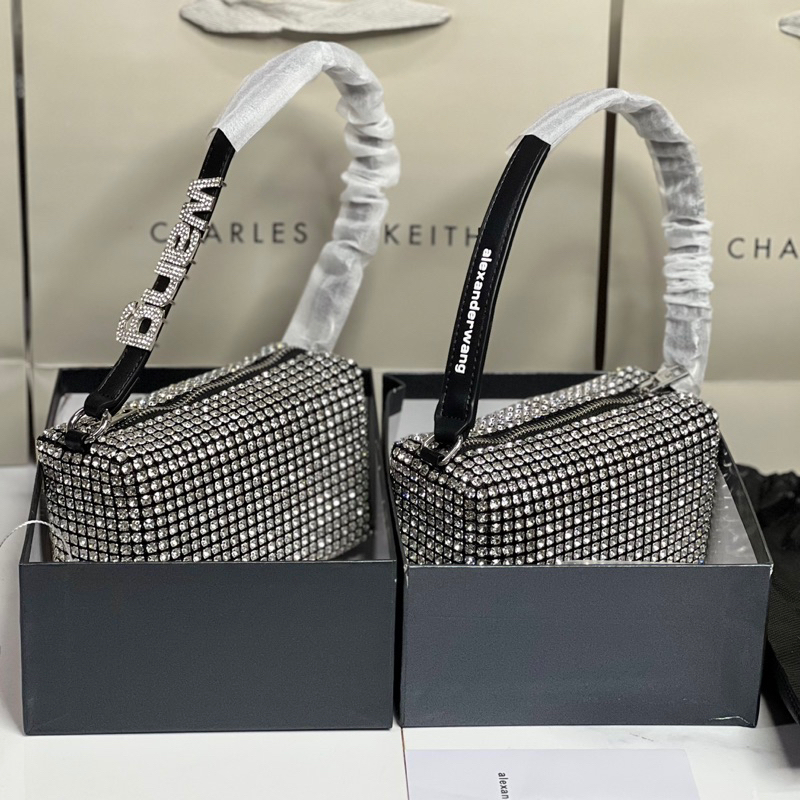 Túi Xách Nữ Đính Đá Lấp Lánh Hàng Fullbox
