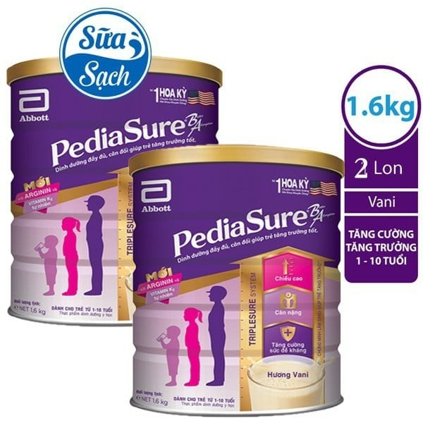 Sữa Pediasure lon 1.6kg