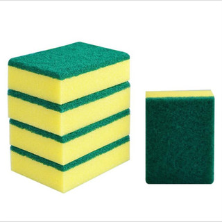 Combo 10 miếng bọt biển rửa chén vàng xanh