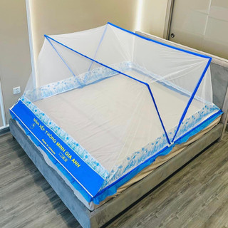  Màn chụp tự bung Cao Cấp người lớn Mùng ngủ chụp tự bung 1m2 1m4 1m6 1m8 2m2 xếp thông minh gấp gọn 
