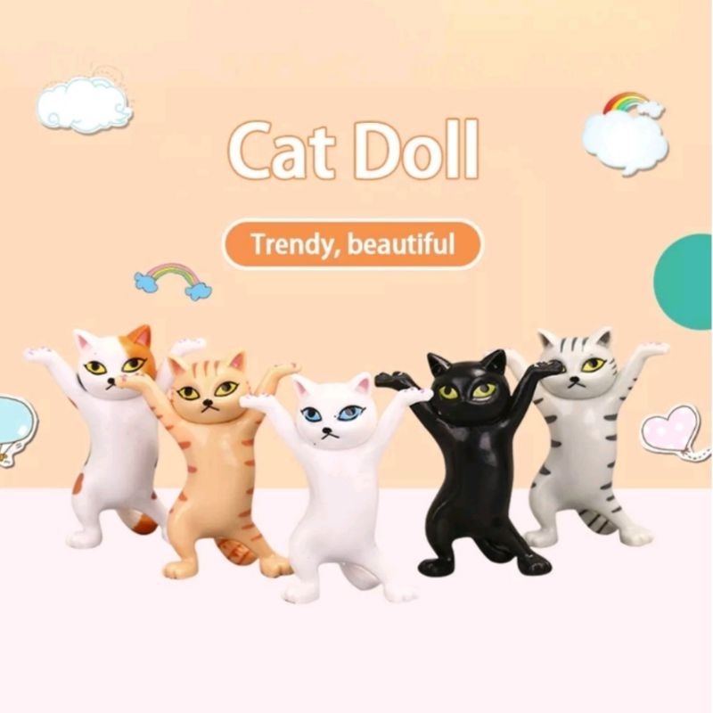 🌠🖍👉KỆ ĐỠ BÚT HÌNH MÈO🐈🐈‍⬛🏡