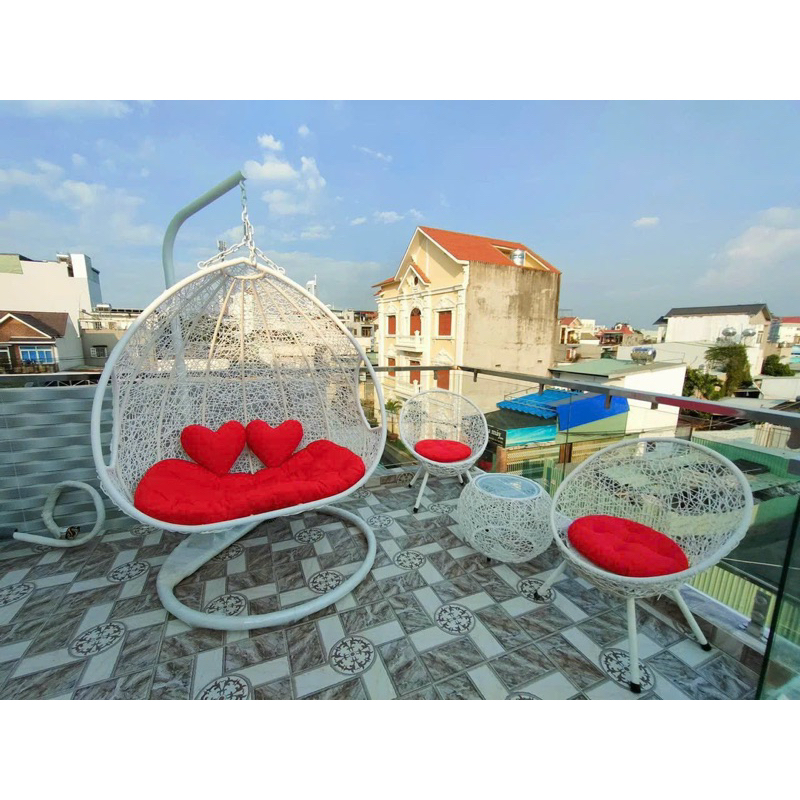 Ghế xích đu sân vườn