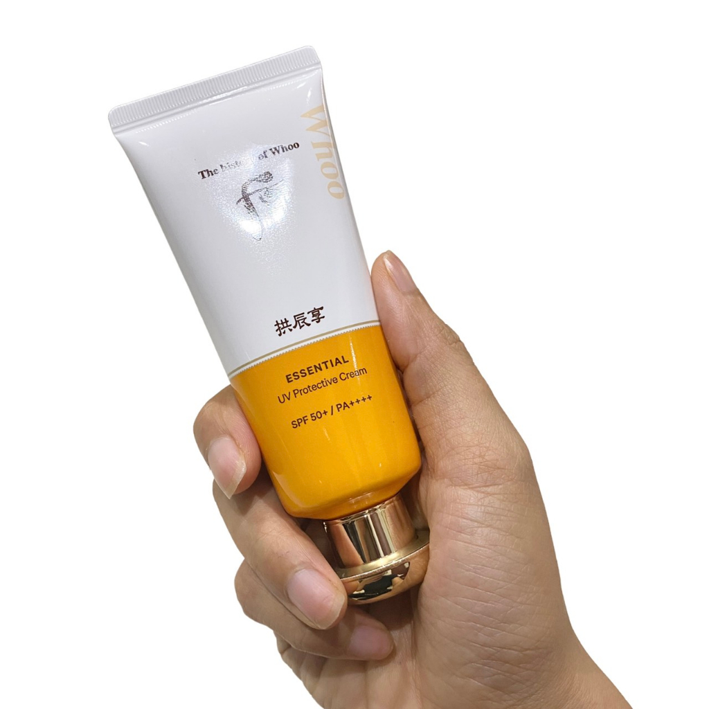Kem chống nắng Whoo Vàng Essential Uv Protective Cream  tách sét