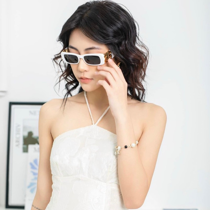 Kính mát nam nữ, Gọng kính râm cao cấp Balen nhỏ chống tia Uv400 C76 Jolie eyewear