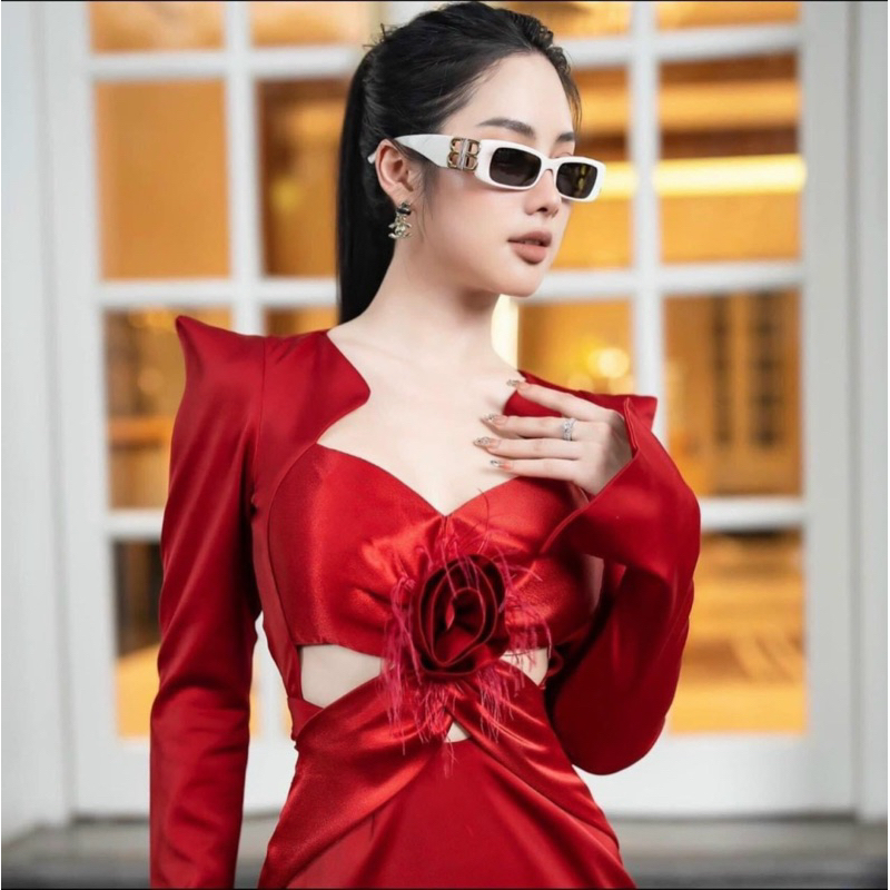 Kính mát nam nữ, Gọng kính râm cao cấp Balen nhỏ chống tia Uv400 C76 Jolie eyewear