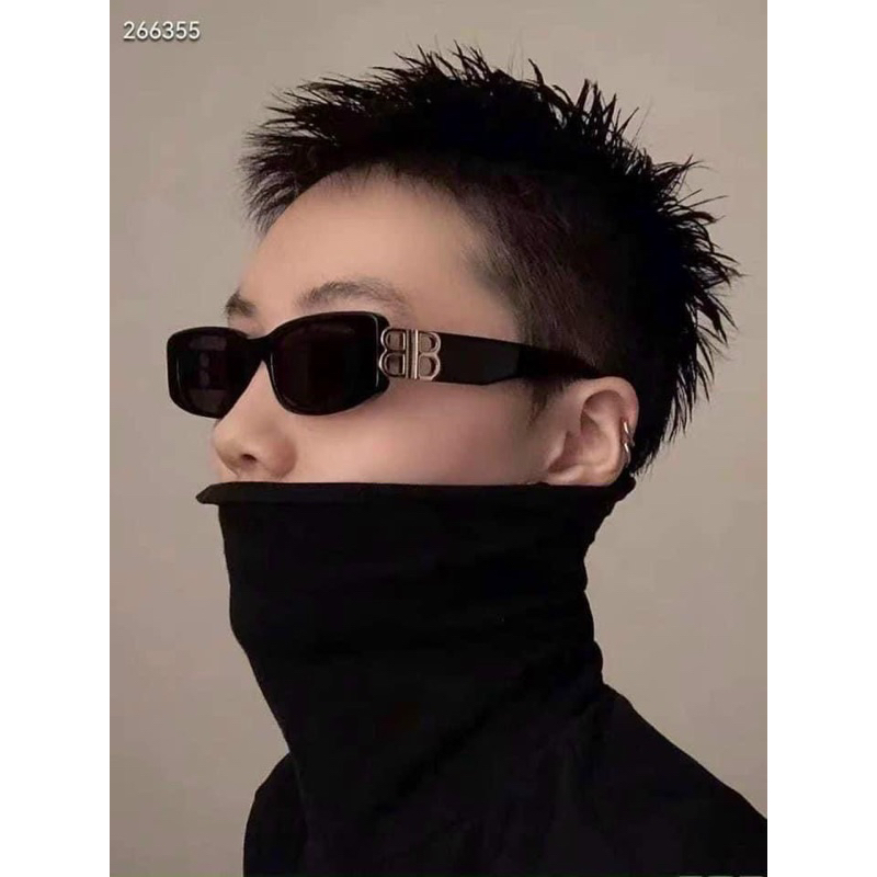 Kính mát nam nữ, Gọng kính râm cao cấp Balen nhỏ chống tia Uv400 C76 Jolie eyewear