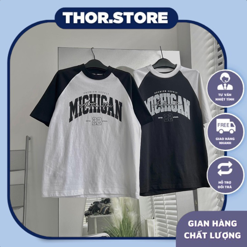 Áo thun raglan unisex,in hình Appa 3 màu