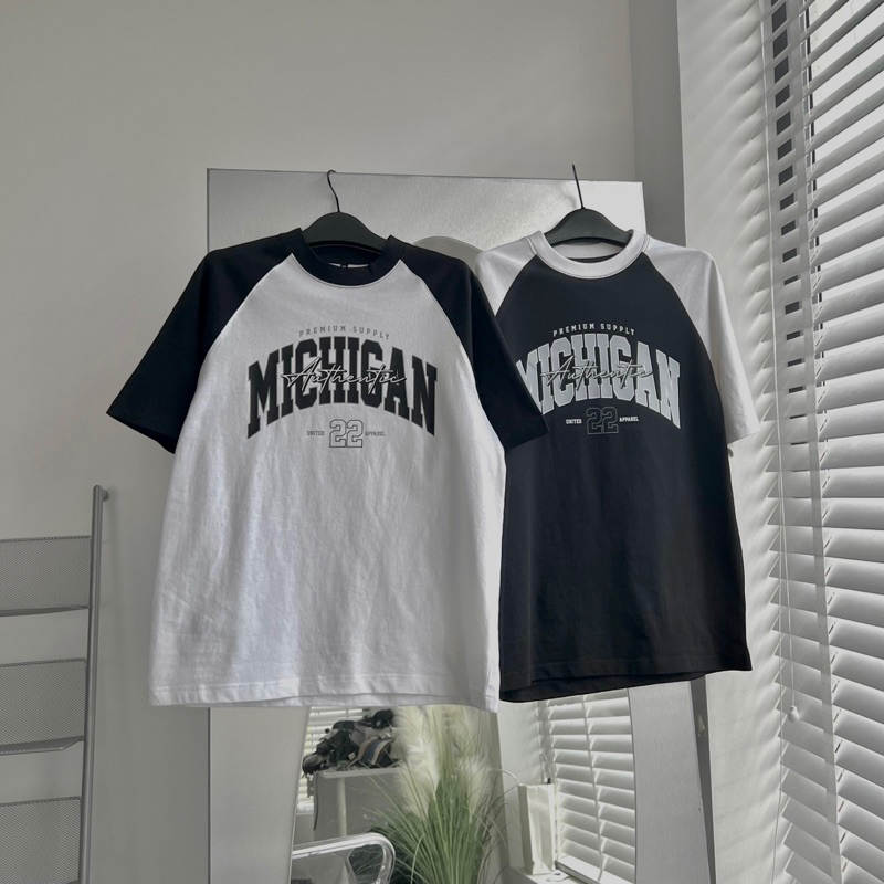 Áo thun raglan unisex,in hình Appa 3 màu