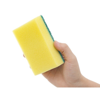 Combo 10 miếng bọt biển rửa chén vàng xanh