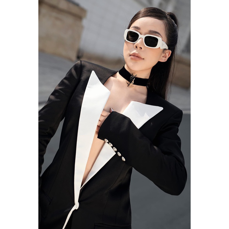 Kính mát Pra-da chống Uv400, kính râm nam nữ thời trang Jolie eyewear