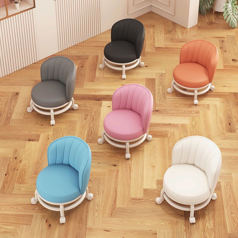 Ghế Đẩu Thấp có Tưa lưng thích hơp việc làm nail , làm việc nha