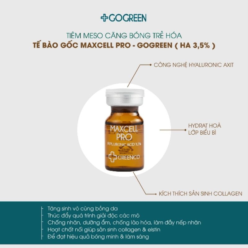 Tế Bào Gốc Căng Bóng HA3.5 Maxcell Pro