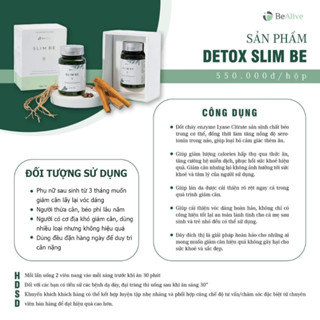 Trà Thảo Mộc Hỗ Trợ Tăng Cân Herbal Be của BEALIVE Chính Hãng BeCorp