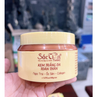 Kem dưỡng trắng da - Chống nắng toàn thân - Sắc tiên today (100g) (MUA 3 HỘP TẶNG DA DẦU THƠM GOODGILR)