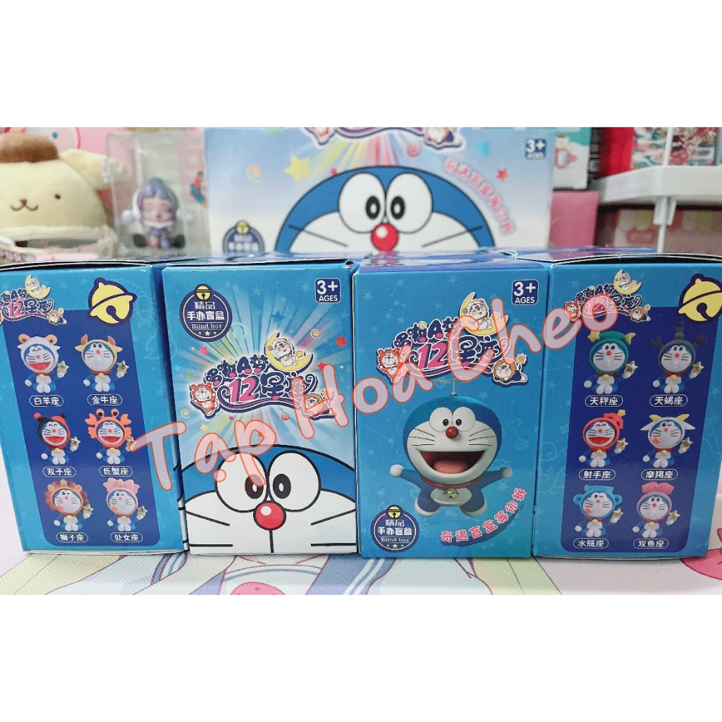 Hộp mù Blind Box Doraemon 12 Cung Hoàng Đạo siêu dể thương