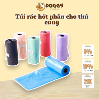 [Hoả tốc] [Doggypetshop] Túi đựng phân cho chó mèo tự phân hủy