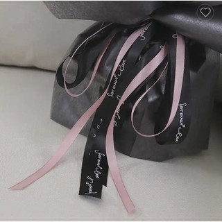 Ruy băng lụa satin 1cm cuộn 91 mét