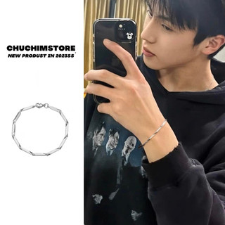 Vòng tay trơn 3mm bạc basic unisex - thép không gỉ - vt026